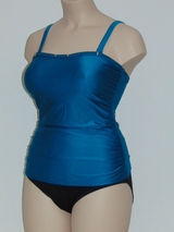 Mila Tisalaya blue bathingsuit