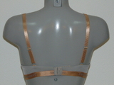 Emporio Armani Microfiber grey padded bra