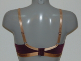 Emporio Armani Microfiber auberinge padded bra