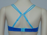 Boobs & Bloomers Pixy blue/print padded bra