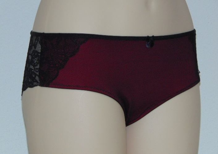 After Eden D-Cup & Up Scarlett red/black short After Eden D-Cup & Up Scarlett red/black short