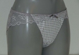 Cybéle Dotted grey/print brief