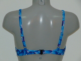 Missya Iris blue/print padded bikini bra