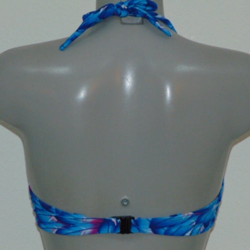 Missya Rose blue/print padded bikini bra Missya Rose blue/print padded bikini bra