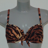 Missya Iris brown/print padded bikini bra