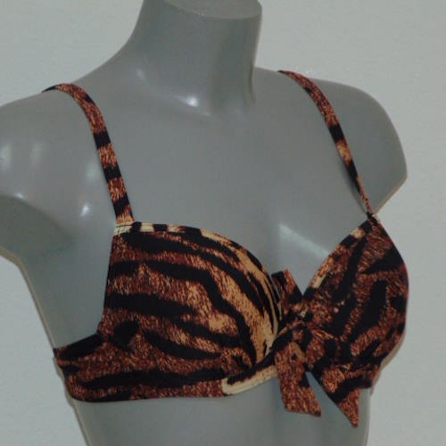 Missya Iris brown/print padded bikini bra Missya Iris brown/print padded bikini bra