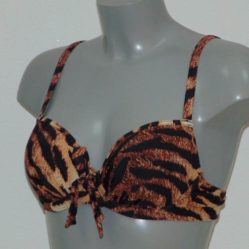 Missya Iris brown/print padded bikini bra Missya Iris brown/print padded bikini bra