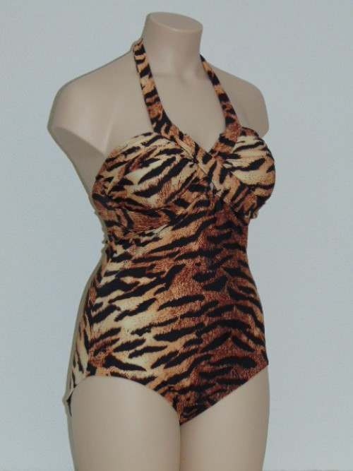 Missya Viola brown/print bathingsuit Missya Viola brown/print bathingsuit