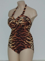 Missya Viola brown/print bathingsuit