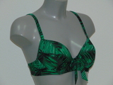 Missya Iris green/print padded bikini bra