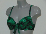 Missya Iris green/print padded bikini bra