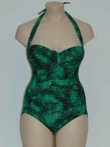 Missya Tulip green/print bathingsuit