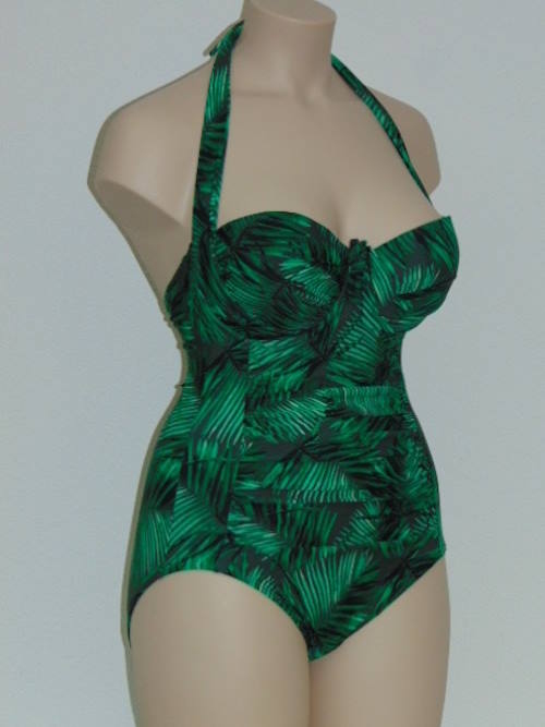 Missya Tulip green/print bathingsuit Missya Tulip green/print bathingsuit