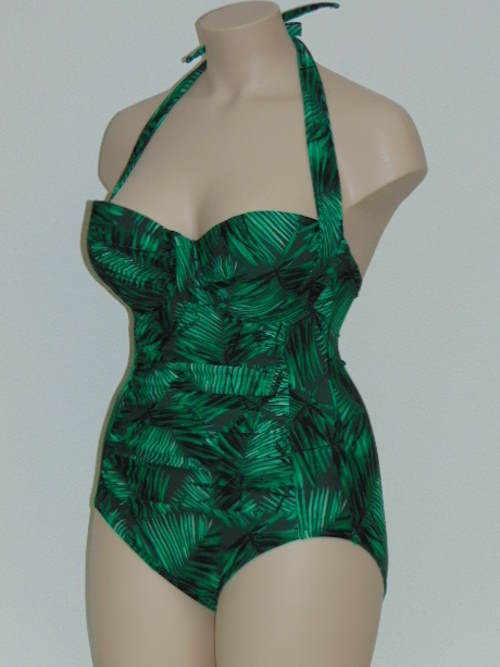 Missya Tulip green/print bathingsuit Missya Tulip green/print bathingsuit