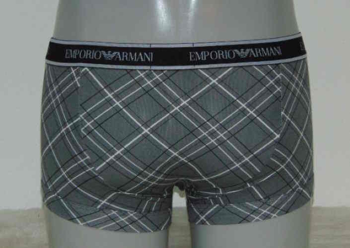 Armani Men's Trunk grey boxer short Armani Men's Trunk grey boxer short