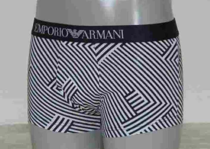 Armani Men's Trunk black boxer short Armani Men's Trunk black boxer short