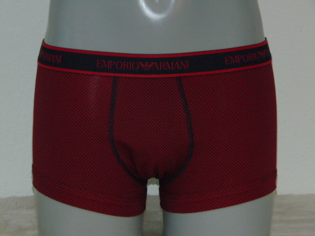 Armani Men's Trunk red boxer short Armani Men's Trunk red boxer short