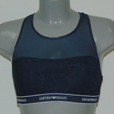 Emporio Armani Lace  navy/blue sport bra