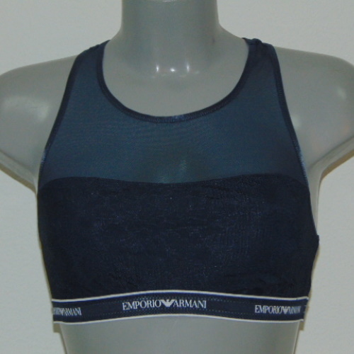 Emporio Armani Lace  navy/blue sport bra