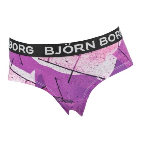Björn Borg Woman Asphalt Court purple/print short