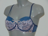 Sapph Rowdy blue padded bra