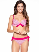 Nickey Nobel Maggy pink padded bikini bra
