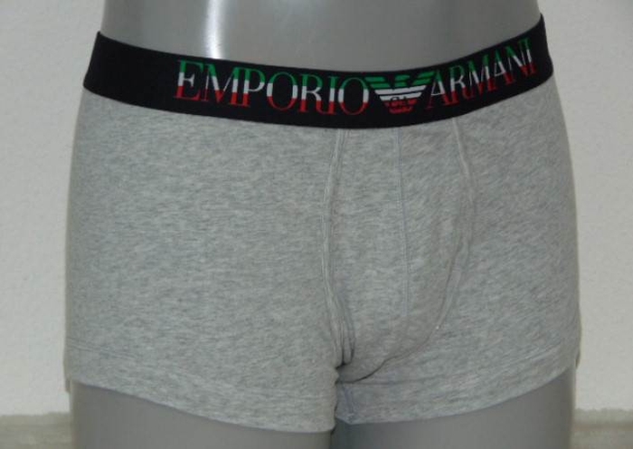 Armani Men's Trunk grey boxer short Armani Men's Trunk grey boxer short