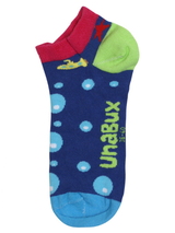 Unabux Deep Sea Bear blue socks