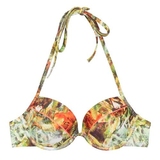 LingaDore Beach Voyage animal print padded bikini bra