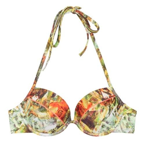 LingaDore Beach Voyage animal print padded bikini bra LingaDore Beach Voyage animal print padded bikini bra