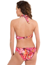 LingaDore Beach Paradise pink/print bikini brief