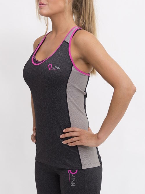 Q-Linn Barcelona grey/pink fashion Q-Linn Barcelona grey/pink fashion