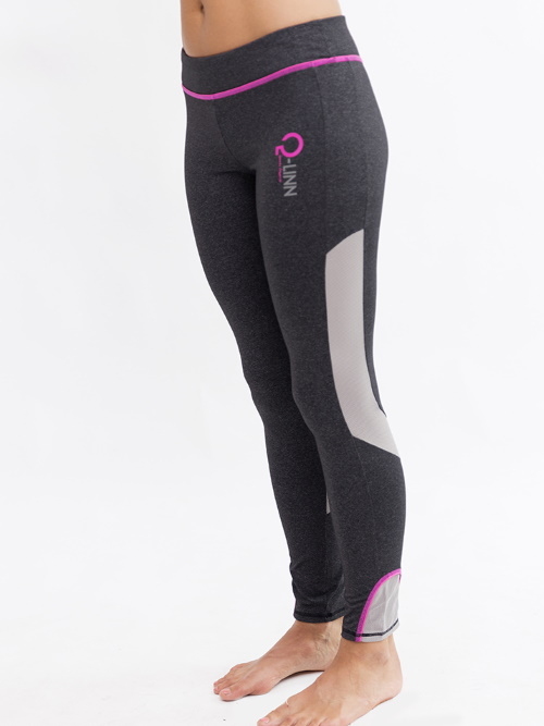 Q-Linn Barcelona grey/pink legging Q-Linn Barcelona grey/pink legging