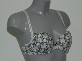 Eva Flaire white/print padded bra