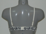 Eva Flaire white/print padded bra