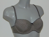 Eva Ashley mole grey padded bra