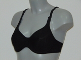 Eva Silk black soft-cup bra