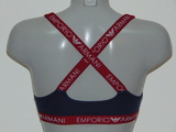Emporio Armani Armani Sport navy blue sport bra