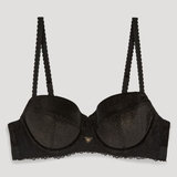 Emporio Armani Velvet black/gold padded bra
