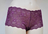 Eva In the Mood for Lace purple short
