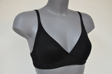 Eva Silk black wireless bra