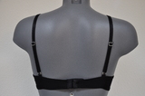 Eva Silk black wireless bra