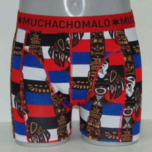 Muchachomalo Inka blue/print boxershort