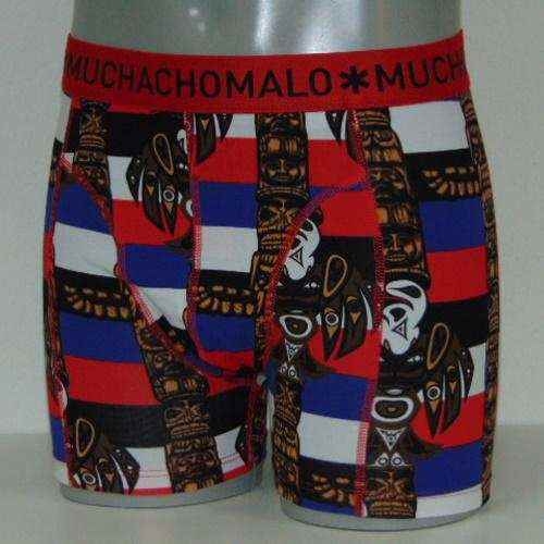 Muchachomalo Inka blue/print boxer short Muchachomalo Inka blue/print boxer short