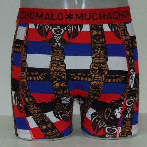 Muchachomalo Inka blue/print boxer short Muchachomalo Inka blue/print boxer short