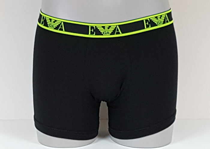 Armani Men's Eagle black/yellow boxer short Armani Men's Eagle black/yellow boxer short