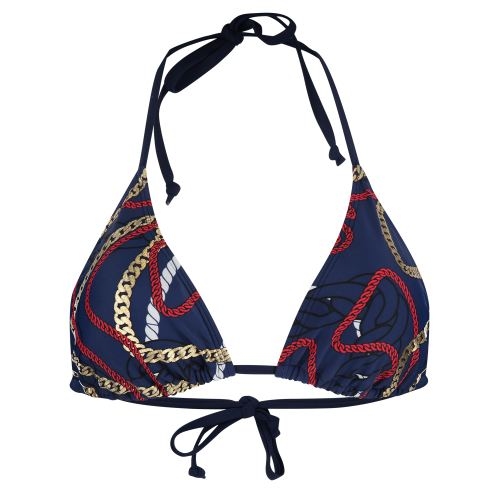 Sapph Swimwear Menton navy blue padded bikini bra Sapph Swimwear Menton navy blue padded bikini bra
