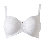 Louisa Bracq Chantilly white soft-cup bra
