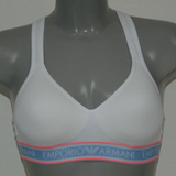 Emporio Armani Armani Sport white wireless bra