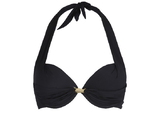 LingaDore Beach Trinity black padded bikini bra
